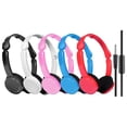 thumbnail image 2 of Casque Filaire Circum-Auriculaire Pliable avec Commande Intégrée, Modèle T-111, Haut-Parleur 27 mm, Impédance 32 Ohms, Réponse en Fréquence 20-20000 Hz, Sensibilité 106 dB, Omnidirectionnel, Câble 1,1 m, Offert en, 2 of 5