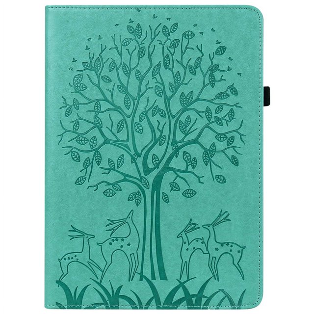 For Amazon Fire Max 11 2023 Case Folding Stand Smart Stand PU Leather Tablet Cover for Fire Max 11 Inch Fire Max 11 Tablet Case green-deer For Fire Max 11 2023