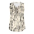 thumbnail image 5 of Débardeur Imprimé Décontracté Sans Manches à Col en V pour Femme Blouse Tendance, 5 of 5
