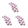 thumbnail image 1 of Transemion Glitter And Exquisite Stickers For Amazing Home Decor With Butterflies Various LK12 Rose Red 3Set, 1 of 6