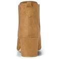 thumbnail image 3 of Unique Bargains Women's Pointed Toe Chunky Heel Chelsea Ankle Boots, 3 of 6