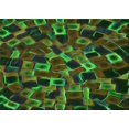 thumbnail image 1 of Ahgly Company Machine Washable Indoor Rectangle Transitional Dark Lime Green Area Rugs, 7' x 9', 1 of 7