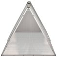 thumbnail image 3 of vidaXL Rabbit Cage Grey 201.5x80.5x71 cm Galvanised Steel, 3 of 4