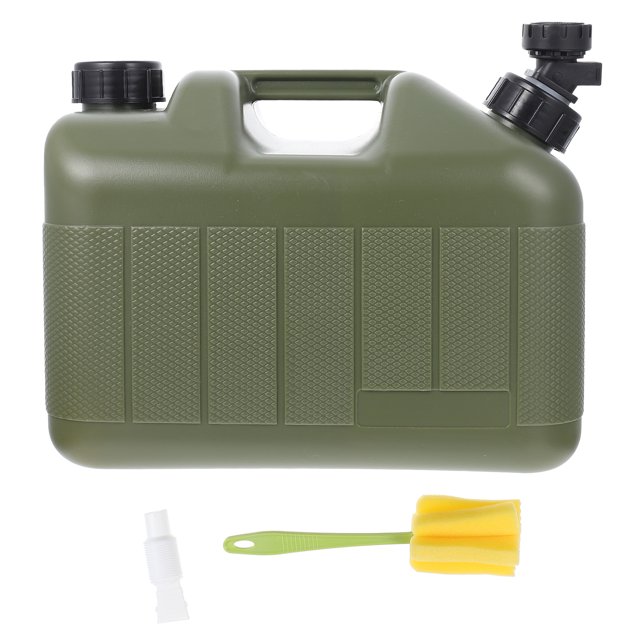 1 Ensemble de Seau d'Eau Monté sur Véhicule Réservoir d'Huile Extérieur Support d'Eau Portable