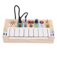 thumbnail image 2 of Electronic Piano Board, Electronic Piano Board Toy Beech Material Versatile Usage  for Daily Entertainment for Toddler, 2 of 7