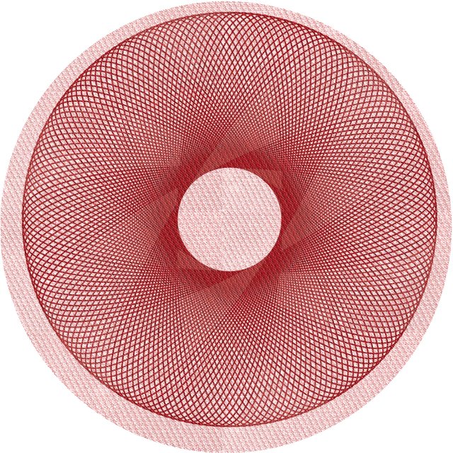 Ahgly Company Tapis Rond Lavable en Machine Intérieur Transitionnel Rouge Clair Rose, 4 Pieds Rond