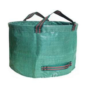 Binwennn Courtyard Garden Bag ) Courtyard Garbage Bag Reusable Heavy Duty Foldable Garden Leaf Bag With Ring Garbage Green Scented Kitchen Bags Recyclable Bags Household String Paper Compactor Bags s