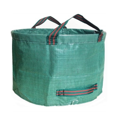 Hearth & Gear Courtyard Garden Bag ) Courtyard Garbage Bag Reusable Heavy Duty Foldable Garden Leaf Bag With Ring Garbage Green Recycle Bags Clear Small Bag Bathroom Little Bags outside Bags Paper