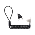 thumbnail image 1 of Kensington Slim N17 2.0 Portable Keyed Laptop Lock for Wedge Shaped Slots - Security cable lock - 6 ft, 1 of 8