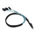 thumbnail image 2 of Mini  To 4  Cable, Server Computer Laufwerk Array Datenkabel, Mini  SFF 8087 Auf 4SATA 7Pin Gerader Anschluss., 2 of 8