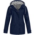thumbnail image 1 of Women’s Waterproof, Softshell Rain Jacket, Outdoor, Breathable, Packable, Transition, Lightweight Jacket with Hood for Spring, Autumn, Hiking, Trekking, Cycling, 1 of 5