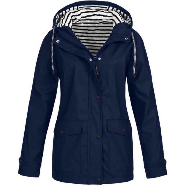 Women’s Waterproof, Softshell Rain Jacket, Outdoor, Breathable, Packable, Transition, Lightweight Jacket with Hood for Spring, Autumn, Hiking, Trekking, Cycling