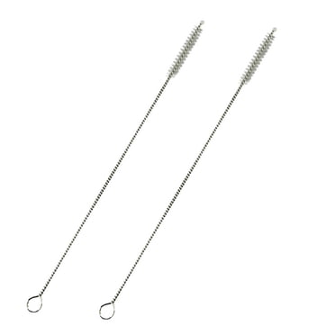 Tyidzon Straw Cleaner Brush 2 Pcs Reusable Straw Cleaner, Straw Brush Cleans Sippy Cup Straws, Straws, etc.Made of Finest Stai