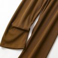 thumbnail image 2 of Plebaso Wide Leg Pants for Women Drawstring Knit Casual Pants Solid Color Womens Open Bottom Trousers, 2 of 6
