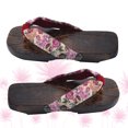 thumbnail image 3 of EeaseCA Paulownia Children Clogs Baby Slippers COS Student Clogs Flops Size 22-34 Pink, 3 of 7