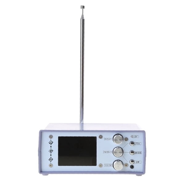 DIY Desktop Full Radio TEF6686 Portable All Bands Receiver Radio Automatic Function FM AM Radio for Household,1 x Desktop Full Radio set