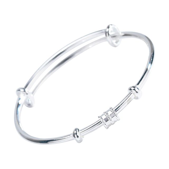 ruzhgo Woman Metal Bracelet Adjustable Hand Decorations Bangle Girlfriend Jewelry Dating Birthday Party Jewelries Accessory