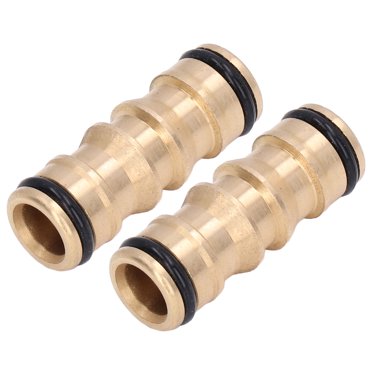 Pipe Connector, Firm Connection 1/2in Port 2Pcs Male To Male Hose Joint For Car Washing