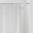 thumbnail image 3 of Mainstays Textured Luminous Waterproof PEVA Shower Curtain or Liner, 70" x 72", Clear, 3 of 5