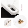 thumbnail image 4 of Wallet Case Compatible with iPhone, Pretty Luxury Bag Design, Purse Flip Card Pouch Cover Soft Silicone Case with Hand Holder Long Shoulder Strap(White,iPhone 11), 4 of 7