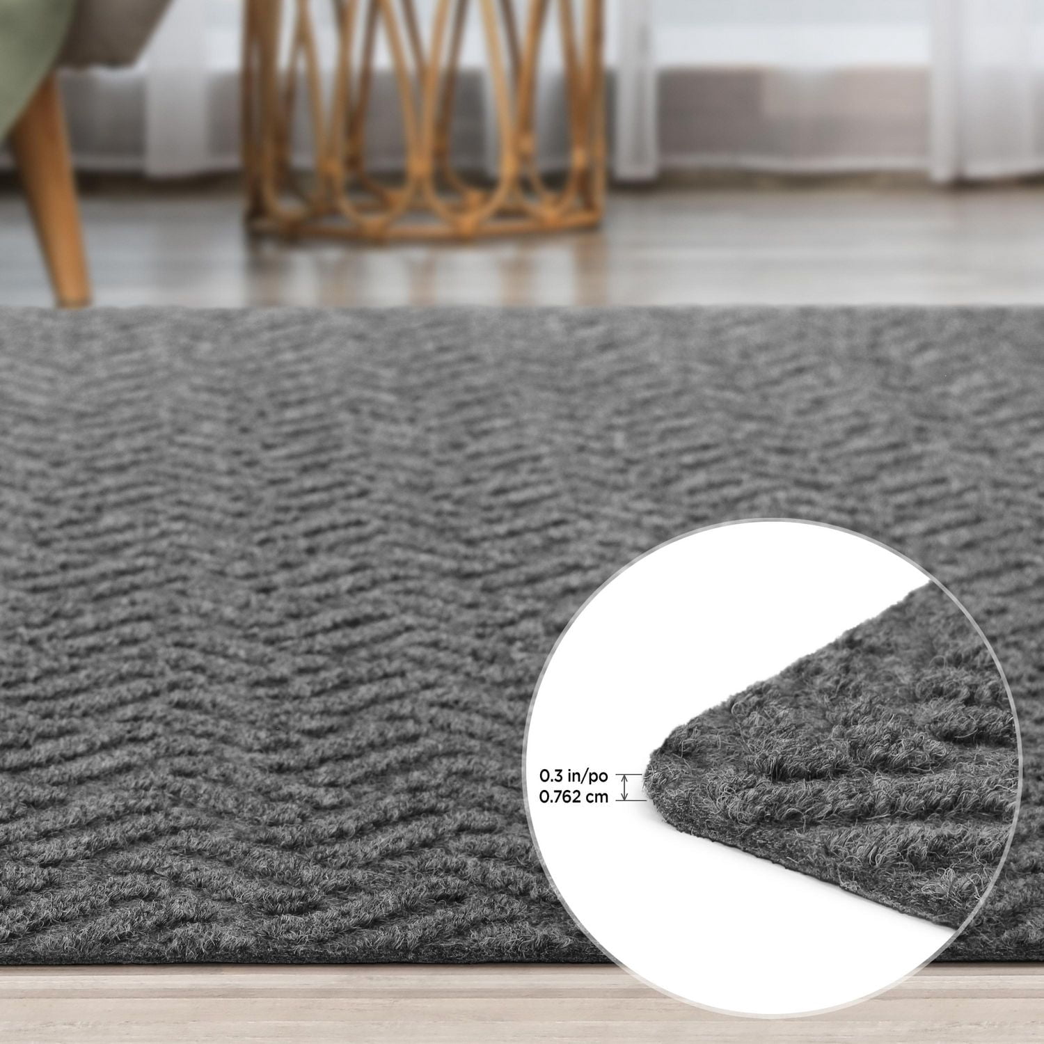 3' x 4' Whipcord Doormat
