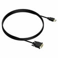 thumbnail image 1 of HDMI to DVI-D 24+1 Pin Monitor Display Adapter Cable Male/Male HD HDTV 5 FT, 1 of 1