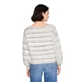 thumbnail image 3 of No Boundaries Women's Off-the-Shoulder Sweater, 3 of 6