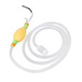 thumbnail image 3 of Pompe à Eau de Pêche Siphon à Main Portable avec Tuyau Distributeur d'Eau 2.1m, 3 of 8
