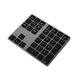 thumbnail image 1 of crativent Numeric Keyboard Aluminum Small Receiver Strong Stability Pocket Keypad Black trade edition, 1 of 6