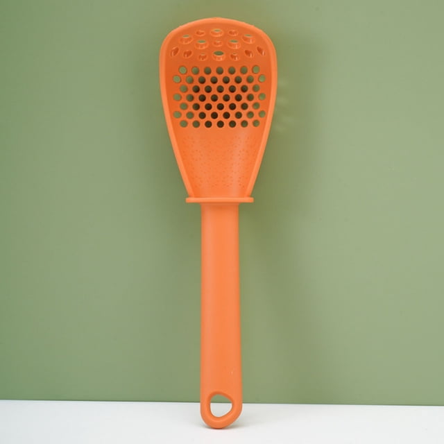 TopLLC Kitchen Assistant Multifunctional Cooking Spoon Ginger Garlic Grinding Draining Colander Rice Cooker Cooking In One Colorful Enhance Cooking Experience Multifunctional cooking spoon