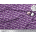 thumbnail image 2 of Soimoi Poly Crepe Fabric Dot,Swirl & Floral Block Decor Fabric Printed Yard 42 Inch Wide, 2 of 2