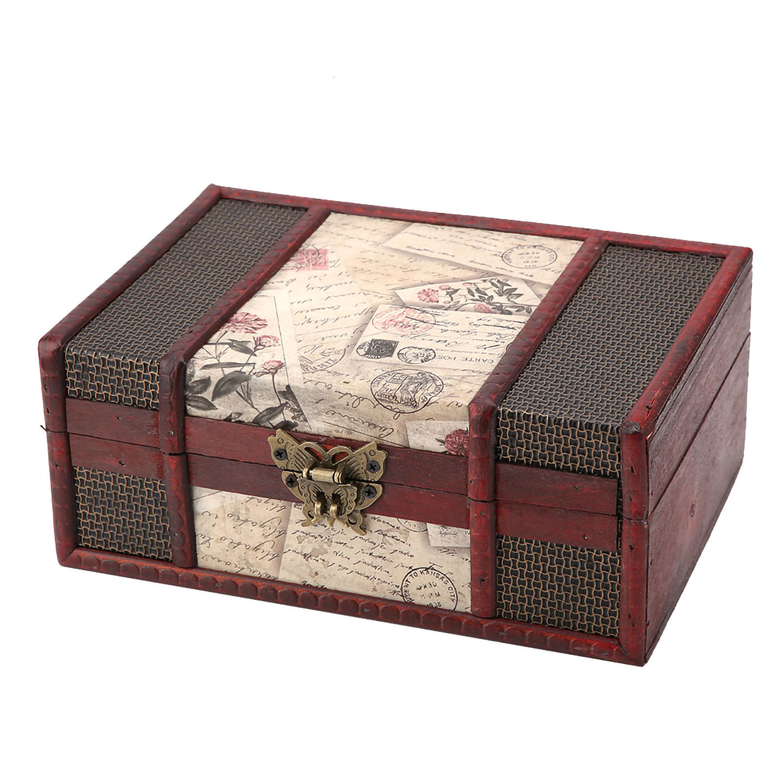 Portable Wooden Storage Box, Storage Box, 9.1x6.3x3.9in Home Decor For Storing Books Room Decor Storing Jewelry