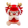thumbnail image 1 of Bunblic Baby Chinese Dragon Hug Pillow 9inch Throw Pillow Chinese New Year Toy Cute Sofa Pillow for Housewarming Gift Multifunctional A, 1 of 8