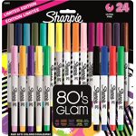 Sharpie Ultra Fine Permanent Markers. Assorted, 24-Pack.