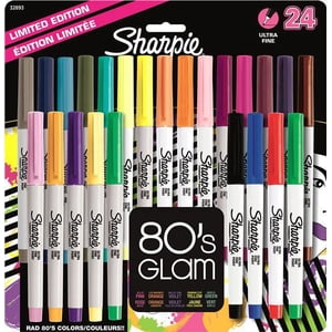 Sharpie Ultra Fines marques permanentes. 24-Pack.
