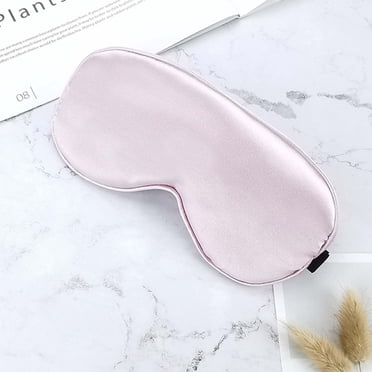 Offres! Gspmoly Masque de Sommeil, Masque de Sommeil en Soie Noirci Masque de Voyage Doux avec Sangle Masque pour les Yeux Masque pour les Yeux
