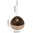 thumbnail image 3 of Birdeem Natural Birdhouse Parrot Parrot Breeding Box Birdhouse Ring Parrot Toys Suspension, 3 of 8