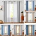 thumbnail image 3 of Curtainking Rideaux Texturés en Lin 84 Pouces Gris Pâle Chambre Salon Ensemble de Rideaux pour Fenêtre Voilages Filtrant la Lumière Tête à Oeillets 2 Panneaux, 3 of 8