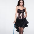 thumbnail image 2 of Corsets de Taille et Bustier Dentelle Florale Lingerie Steampunk Bustier, 2 of 7