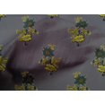 thumbnail image 4 of oneOone Cotton Poplin Fabric Leaves & Floral Block Printed Craft Fabric BTY 56 Inch Wide, 4 of 5