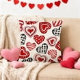 thumbnail image 2 of Housses de Coussin d'Extérieur, Housse de Coussin Imprimée pour la Saint-Valentin, Style Lettre, 2 of 6