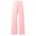 thumbnail image 4 of Womens Joggers Women's High Waist Casual Drawstring Pants Basic Solid Color Trousers for Daily Wear Comfortable Pants for Spring Fall Winter Season Size XL, 4 of 5