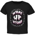 thumbnail image 1 of Halloween What Up Witches Witchy Elements Toddler T Shirt, 1 of 1
