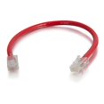thumbnail image 1 of Câble Patch Réseau Ethernet Non-Boosté 9 Pieds Cat6 - Rouge, 1 of 1