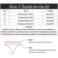 thumbnail image 3 of B91xZ Strings pour Femmes Confort Frais Culotte en Coton sous-Vêtements, L Noir, 3 of 4