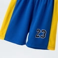 thumbnail image 3 of Kids Summer Basketball Vest & Shorts Set - Quick Dry, Sleeveless, Adjustable Straps, 3 of 5