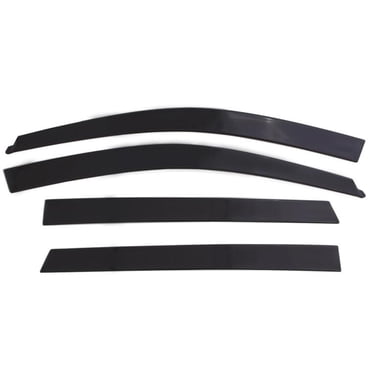 Fits 2018-2023 Chevrolet Traverse Auto Ventshade Rainguard 894032 Ventvisor; Low Profile; Tape-On; Smoke; Acrylic; Set of 4