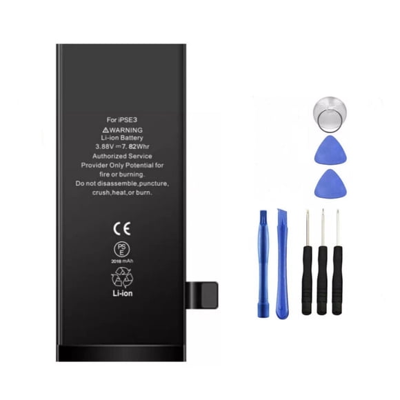 Replacement Battery & Tools Compatible for i Phone SE 3rd Gen. 2022, 2018 mAh