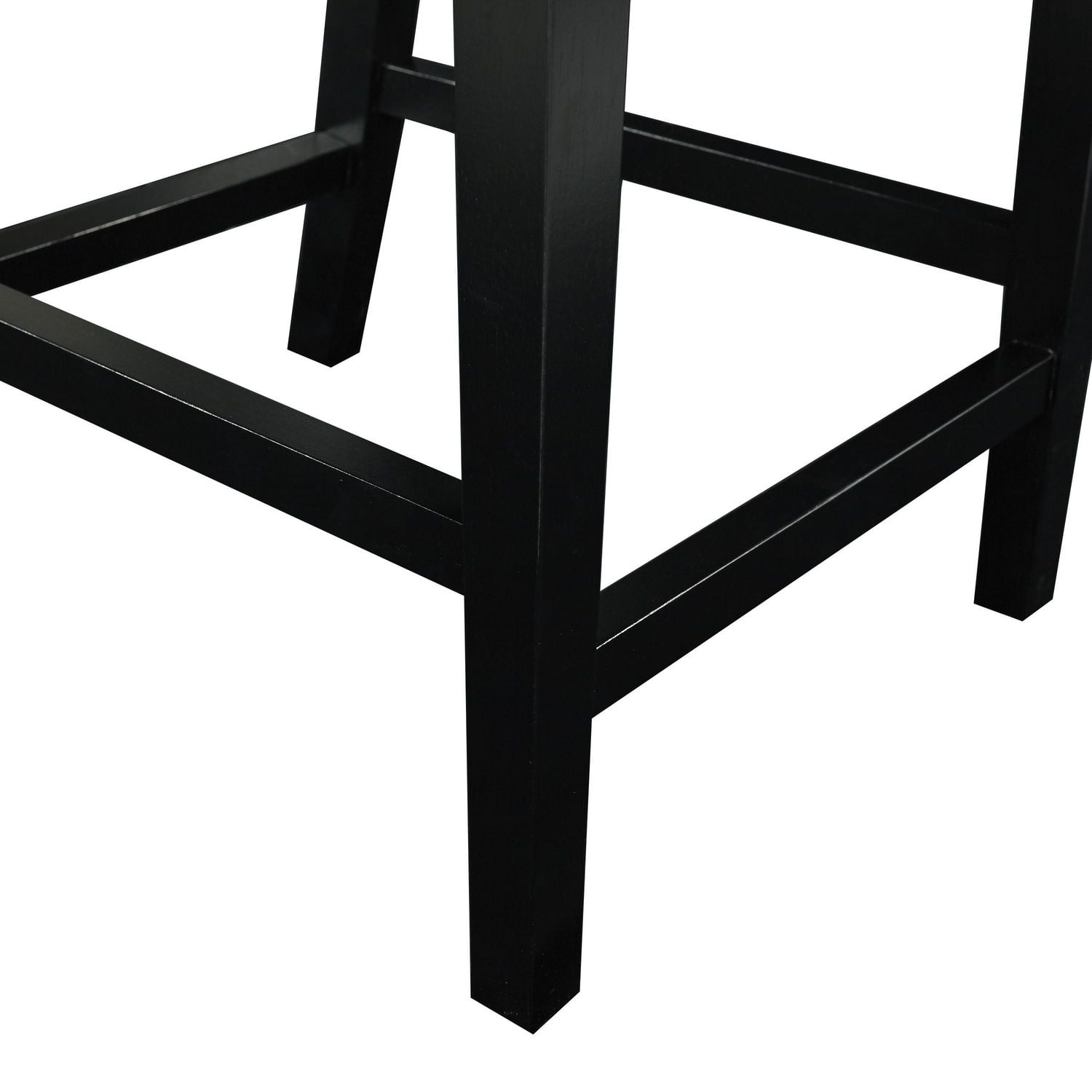 Tabouret de comptoir Noah imprimé vache noire