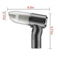 thumbnail image 3 of SuoKom Vacuum Cleaner, Small Handheld Vacuums,Usb Charging Lithium Lon Busters for Keyboard,Computer,Hairs,Car Interior & Other Crevices Cleaning, 3 of 6